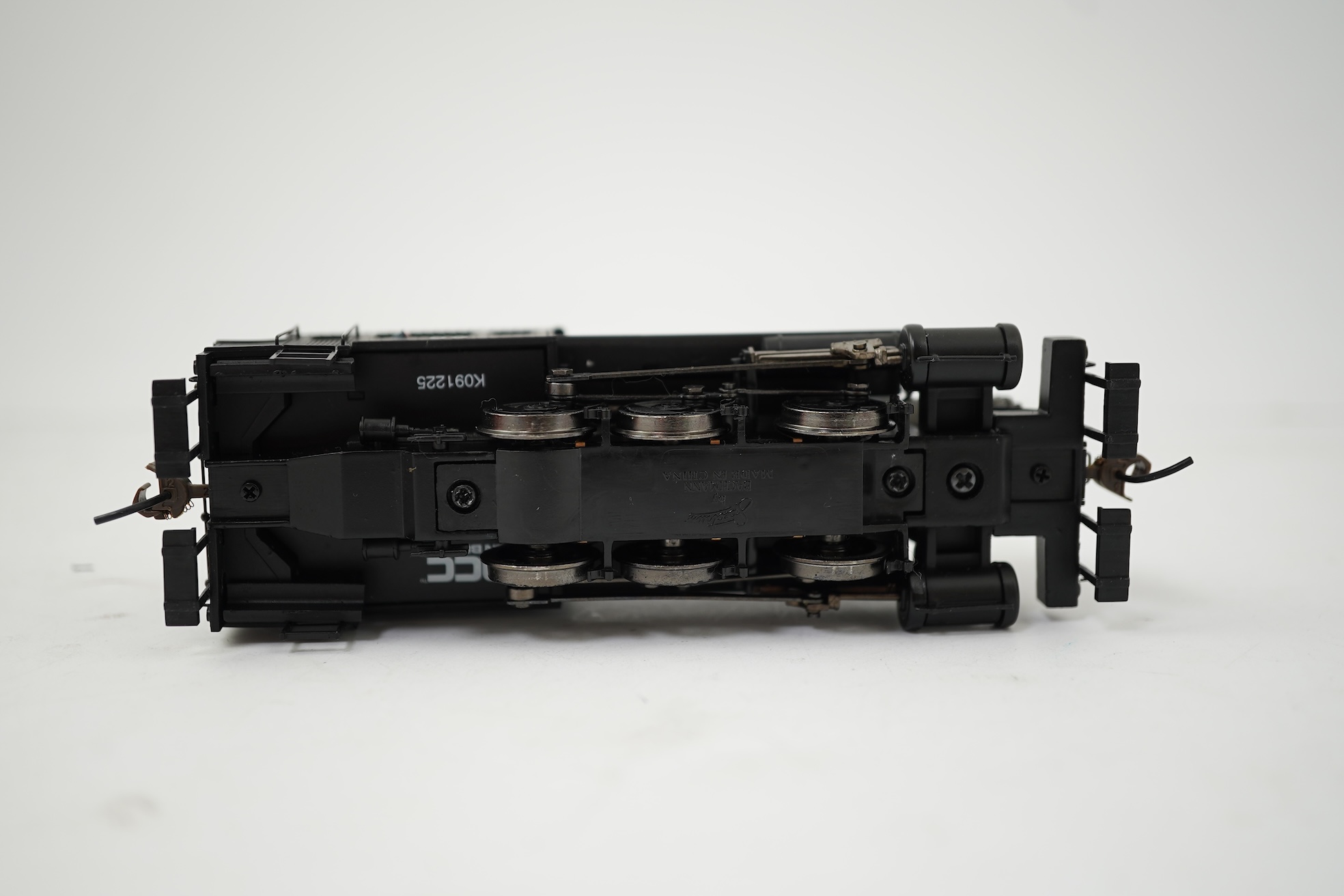 Two boxed HO gauge Spectrum by Bachmann Union Pacific locomotives; (11411) model of Baldwin Consolidation, 721, locomotive with bogie tender, together with (81813) model of 88, 0-6-0ST locomotive, powered for two rail op